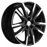 Khomen Wheels KHW1905 (FAW Bestune T77) 7,5x19 5x100 ET28 D57,1 Black-FP