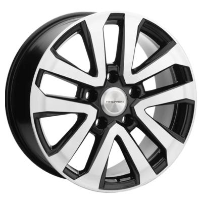 Khomen Wheels KHW2003 (LX570/LC100/LC200) 8,5x20 5x150 ET45 D110,1 Black-FP