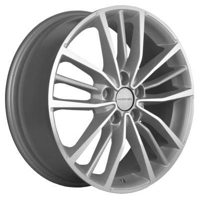 Khomen Wheels KHW1812 (Geely Coolray) 7x18 5x114,3 ET53 D54,1 F-Silver-FP