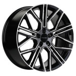 Khomen Wheels KHW2101 (Li 7/9) 9,5x21 5x120 ET45,5 D62,5 Black-FP Khomen Wheels KHW2101 (Li 7/9) 9,5x21 5x120 ET45,5 D62,5 Black-FP