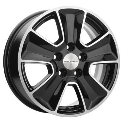 Khomen Wheels KHW1601 (ASX) 6,5x16 5x114,3 ET46 D67,1 Black-FP