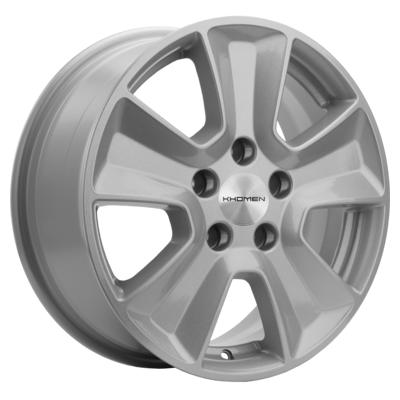 Khomen Wheels KHW1601 (Sonata) 6,5x16 5x114,3 ET43 D67,1 F-Silver