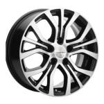 Khomen Wheels KHW1608 (Multivan) 6,5x16 5x120 ET38 D65,1 Black-FP