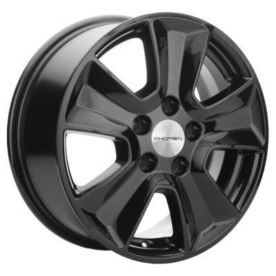 Khomen Wheels KHW1601 (Huyndai/Kia) 6,5x16 5x114,3 ET43 D67,1 Black