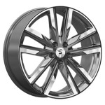 Premium Series КР014 (Evoque) 8x20 5x108 ET40 D63,35 Diamond Gloss Graphite