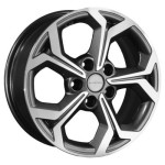 Khomen Wheels KHW1606 (Mitsubishi) 6,5x16 5x114,3 ET46 D67,1 Gray-FP