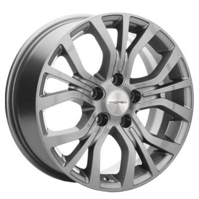 Khomen Wheels KHW1608 (Alphard) 6,5x16 5x114,3 ET38 D60,1 Gray