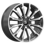Premium Series КР006 (TANK 500) 8,5x20 6x139,7 ET33 D100,1 Diamond Black Gris