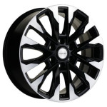 Khomen Wheels KHW2010 (Navara) 8x20 6x114,3 ET45 D66,1 Black-FP