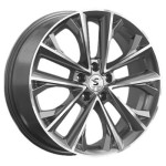 Premium Series КР012 (Tiggo 7 Pro) 7x18 5x108 ET33 D60,1 Diamond Gloss Graphite