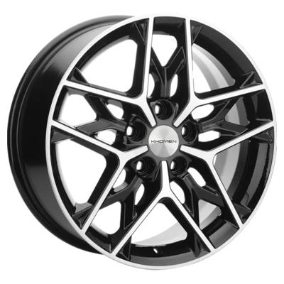 Khomen Wheels KHW1709 (Hyundai Elantra) 7x17 5x114,3 ET49 D67,1 Black-FP