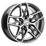 Khomen Wheels KHW1709 (Hyundai Tucson IV/Kia Sportage V) 7x17 5x114,3 ET43,5 D67,1 Gray-FP