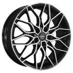 Khomen Wheels KHW1813 (Geely Monjaro/Tugella) 7x18 5x108 ET46 D63,4 Black-FP