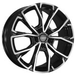 Khomen Wheels KHW1907 (Exeed RX) 7,5x19 5x108 ET41 D65,1 Black-FP