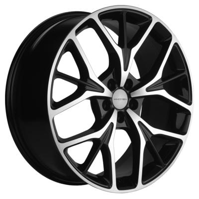 Khomen Wheels KHW2012 (Zeekr 009) 8x20 5x108 ET45,5 D63,4 Black-FP