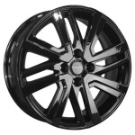 Khomen Wheels KHW1609 (Rio II/Solaris II) 6x16 4x100 ET48 D54,1 Black
