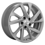Khomen Wheels KHW1714 (DFM580) 7x17 5x110 ET45 D67,1 F-Silver