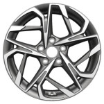 Khomen Wheels KHW1716 (Evolute i-Joy) 7x17 5x110 ET40 D67,1 Gray-FP