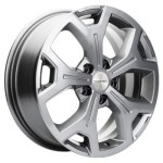 Khomen Wheels KHW1710(2) (VW Multivan) 6,5x17 5x120 ET60 D65,1 Gray Khomen Wheels KHW1710(2) (VW Multivan) 6,5x17 5x120 ET60 D65,1 Gray