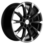 Khomen Wheels KHW1808 (Evolute i-Joy) 7,5x18 5x110 ET40 D67,1 Black-FP
