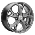Khomen Wheels KHW1702 (Changan/Geely/Lexus/Toyota) 7x17 5x114,3 ET45 D60,1 Gray