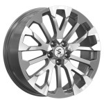 Premium Series КР003 (X-Trail T32) 7,5x19 5x114,3 ET39 D66,1 Diamond Gloss Graphite