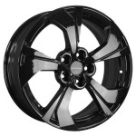 Khomen Wheels KHW1724 (JAC J7) 7x17 5x114,3 ET48 D67,1 Black