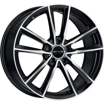 MAK Bremen FF 7,5x17 5x112 ET43 D66,6 Black mirror