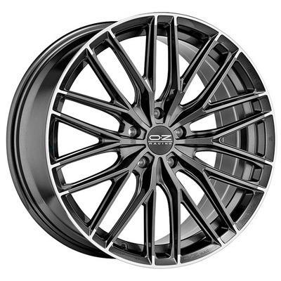 OZ Gran Turismo HLT 8,5x19 5x114,3 ET35 D75 Star Graphite Diamond Lip
