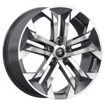 Premium Series КР015 (Haval F7/F7x) 7,5x19 5x114,3 ET40 D64,1 Diamond Black Gris