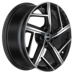 MAK Qvattro 8x18 5x112 ET42 D66,45 Black mirror