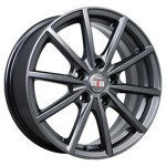 Alcasta M61 7x17 5x108 ET43 D65,1 Graphite