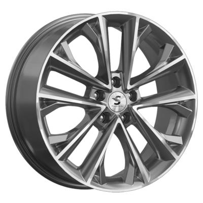 Premium Series КР012 (Tiguan) 7x18 5x112 ET43 D57,1 Diamond Gloss Graphite