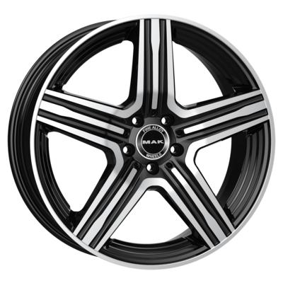 MAK Lewis 10x21 5x112 ET44 D66,6 Black mirror