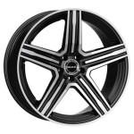 MAK Lewis-D 11x21 5x112 ET38 D66,6 Black mirror