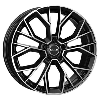 MAK Stilo 8x18 5x108 ET45 D72 Black mirror