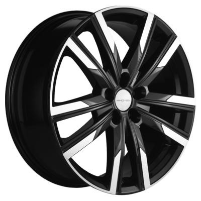 Khomen Wheels KHW1905 (Kodiaq/Tiguan) 7,5x19 5x112 ET43 D57,1 Black-FP