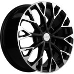 Khomen Wheels KHW1718 (Kuga/Focus/Volvo XC40/XC70) 7x17 5x108 ET50 D63,3 Black-FP