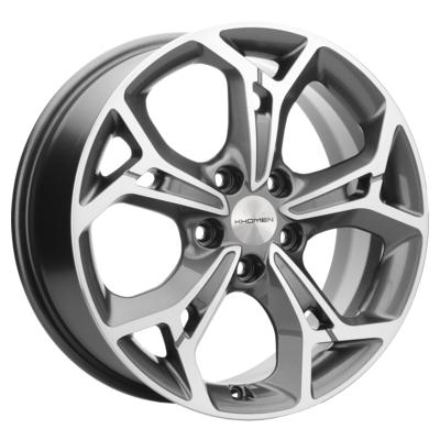 Khomen Wheels KHW1702 (Changan CS35/CS35 Pro) 7x17 5x110 ET46 D63,3 Gray-FP