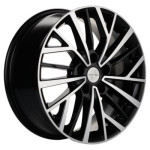 Khomen Wheels KHW1717 (Hyundai Elantra) 7x17 5x114,3 ET49 D67,1 Black-FP