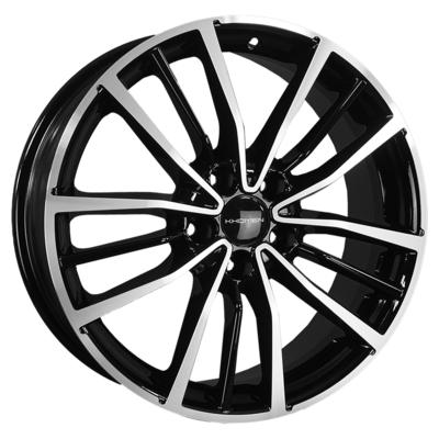 Khomen Wheels KHW1812 (Geely Coolray) 7x18 5x114,3 ET53 D54,1 Black-FP
