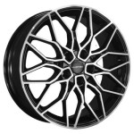 Khomen Wheels KHW1813 (Jetour X70/X90 Plus) 7x18 5x108 ET38 D60,1 Black-FP