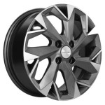 Khomen Wheels KHW1402 (Accent/Getz/i20) 5,5x14 4x100 ET38 D67,1 Gray-FP