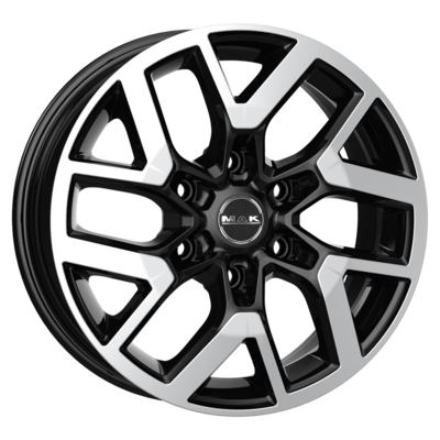 MAK Gravel 6,5x16 6x120 ET50 D74,5 Black mirror