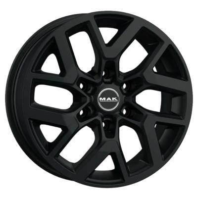MAK Gravel 8x18 6x130 ET53 D84,1 Matt Black