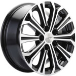Khomen Wheels KHW1610 (Mitsubishi) 6,5x16 5x114,3 ET46 D67,1 Black-FP
