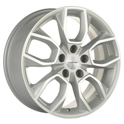 Khomen Wheels KHW1713 (Karoq) 7x17 5x112 ET45 D57,1 F-Silver-FP