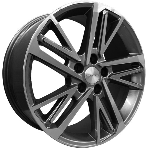 Khomen Wheels KHW1815 (Geely Atlas (Pro) / Changan CS75) 8x18 5x114,3 ET45 D60,1 Gray-FP