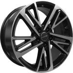 Khomen Wheels KHW1815 (Mazda CX-9) 8x18 5x114,3 ET45 D67,1 Black-FP