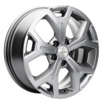 Khomen Wheels KHW1710 (Haval F7/F7x) 6,5x17 5x114,3 ET40 D64,1 Gray
